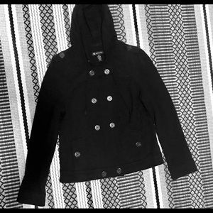 Black Inc Hoodie Jacket with detail XL